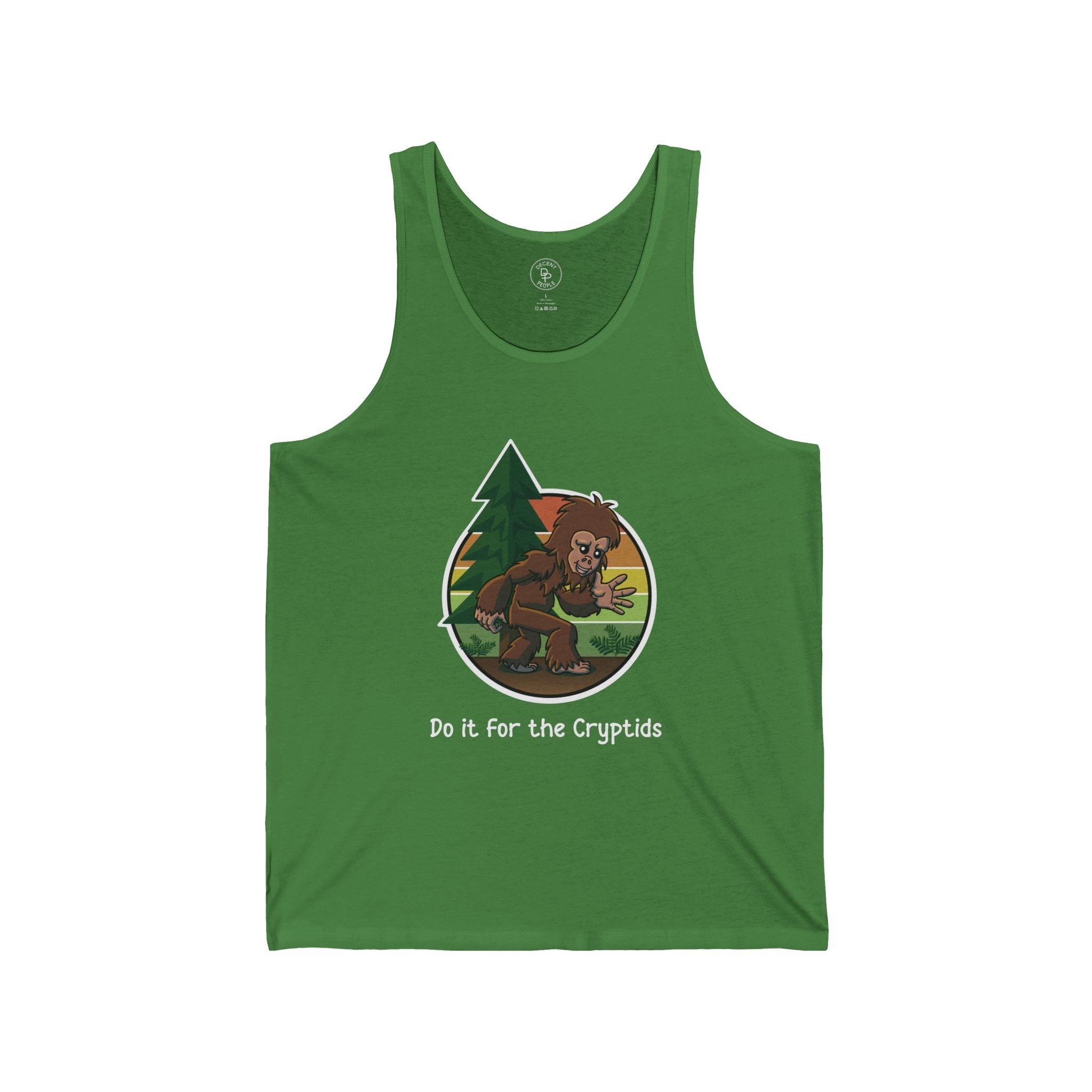 "Do it for the Cryptids" Earth Day Tank