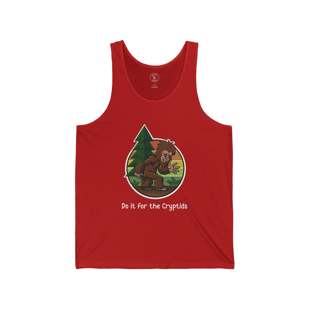 "Do it for the Cryptids" Earth Day Tank