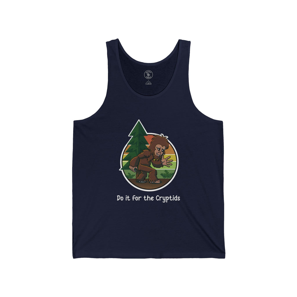 "Do it for the Cryptids" Earth Day Tank
