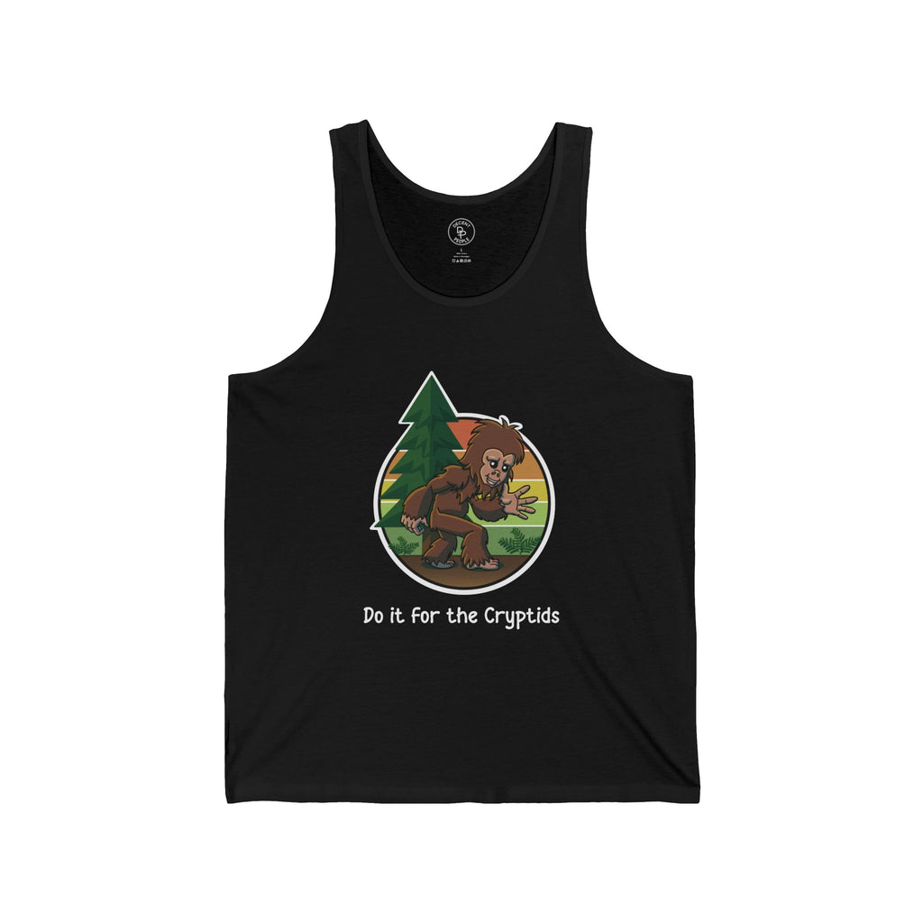 "Do it for the Cryptids" Earth Day Tank