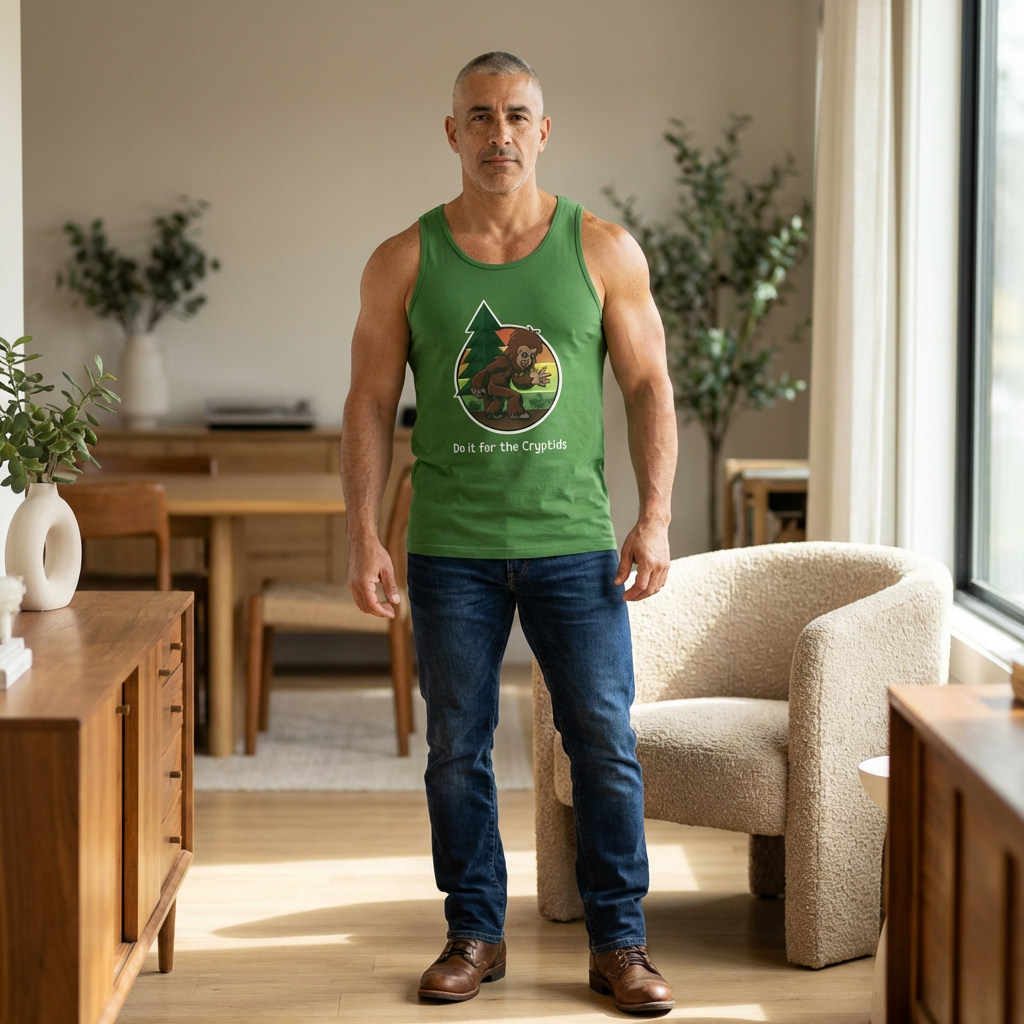 "Do it for the Cryptids" Earth Day Tank
