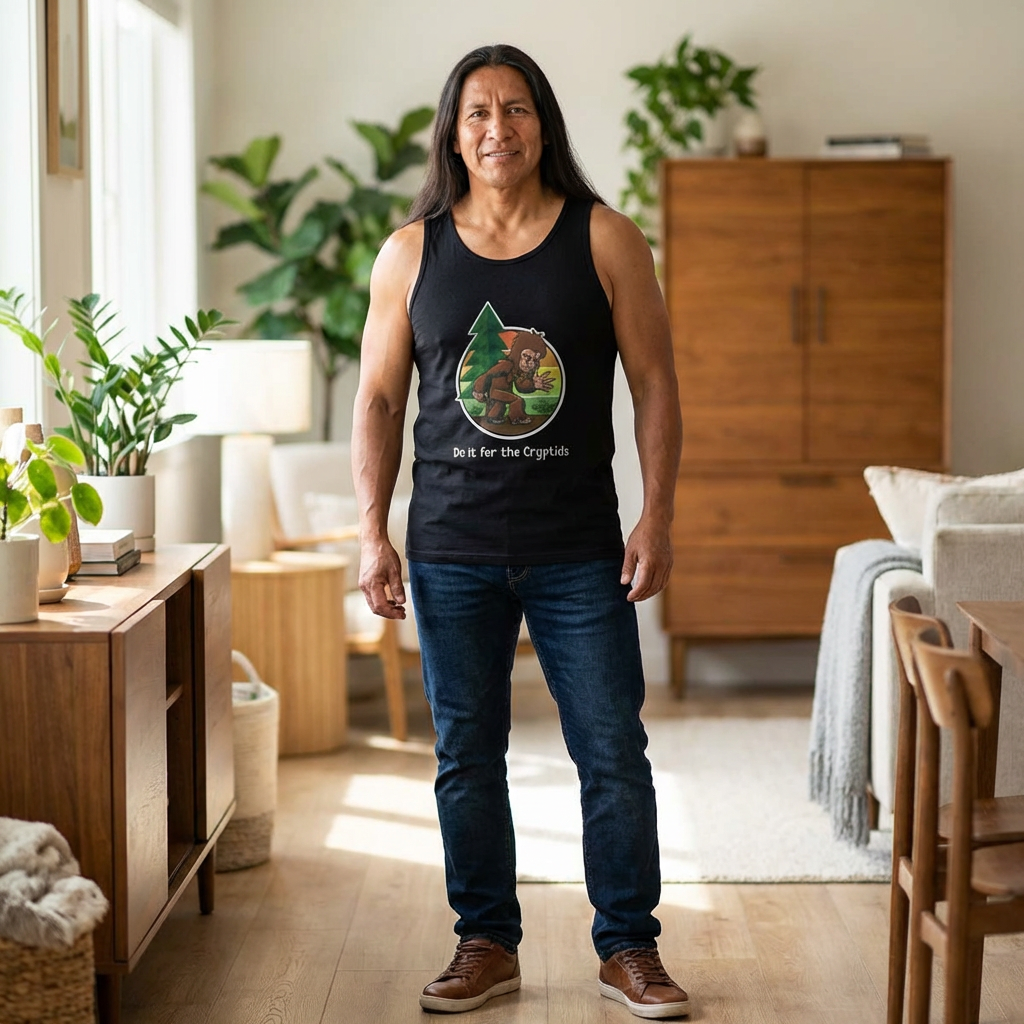 "Do it for the Cryptids" Earth Day Tank
