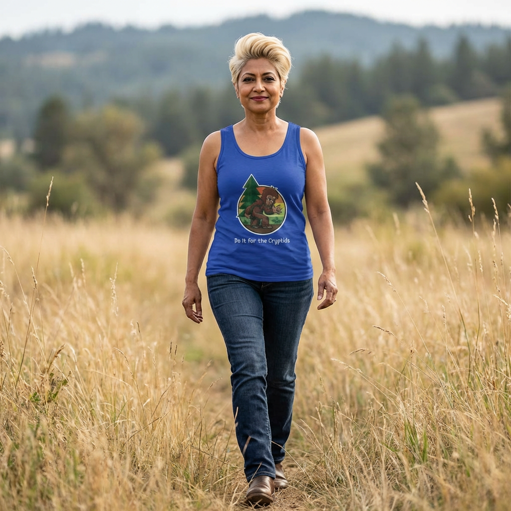 "Do it for the Cryptids" Earth Day Tank