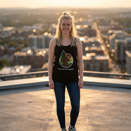 "Do it for the Cryptids" Earth Day Tank