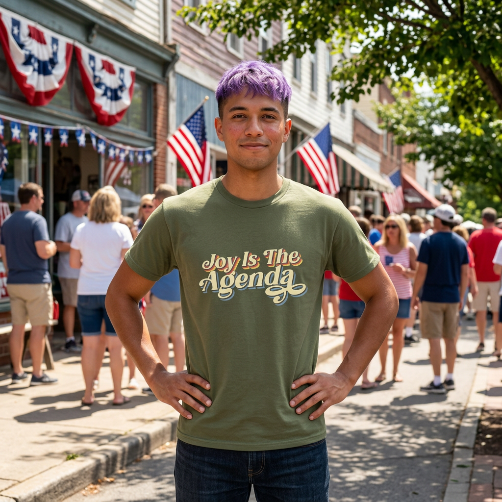 Joy is the Agenda (Pride), T-Shirt
