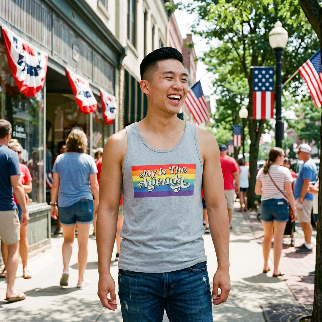 Joy is the Agenda (Pride - Banner), Tank
