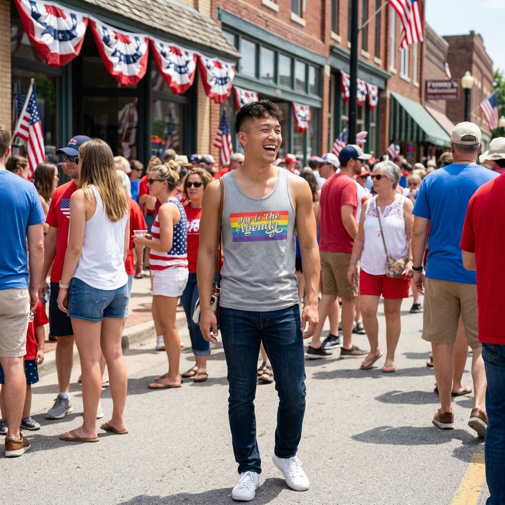 Joy is the Agenda (Pride - Banner), Tank