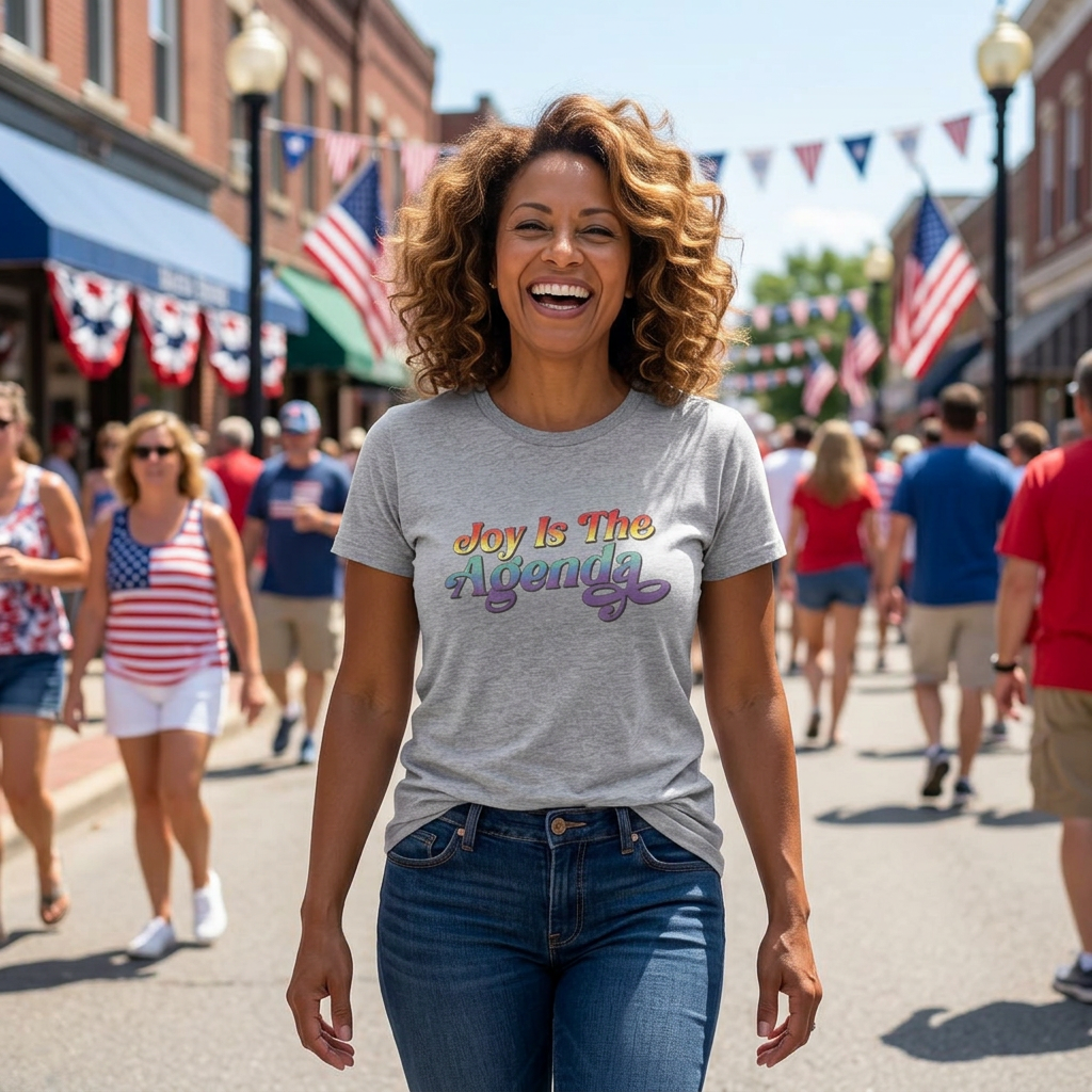 Joy is the Agenda (Pride - Gradient), T-Shirt