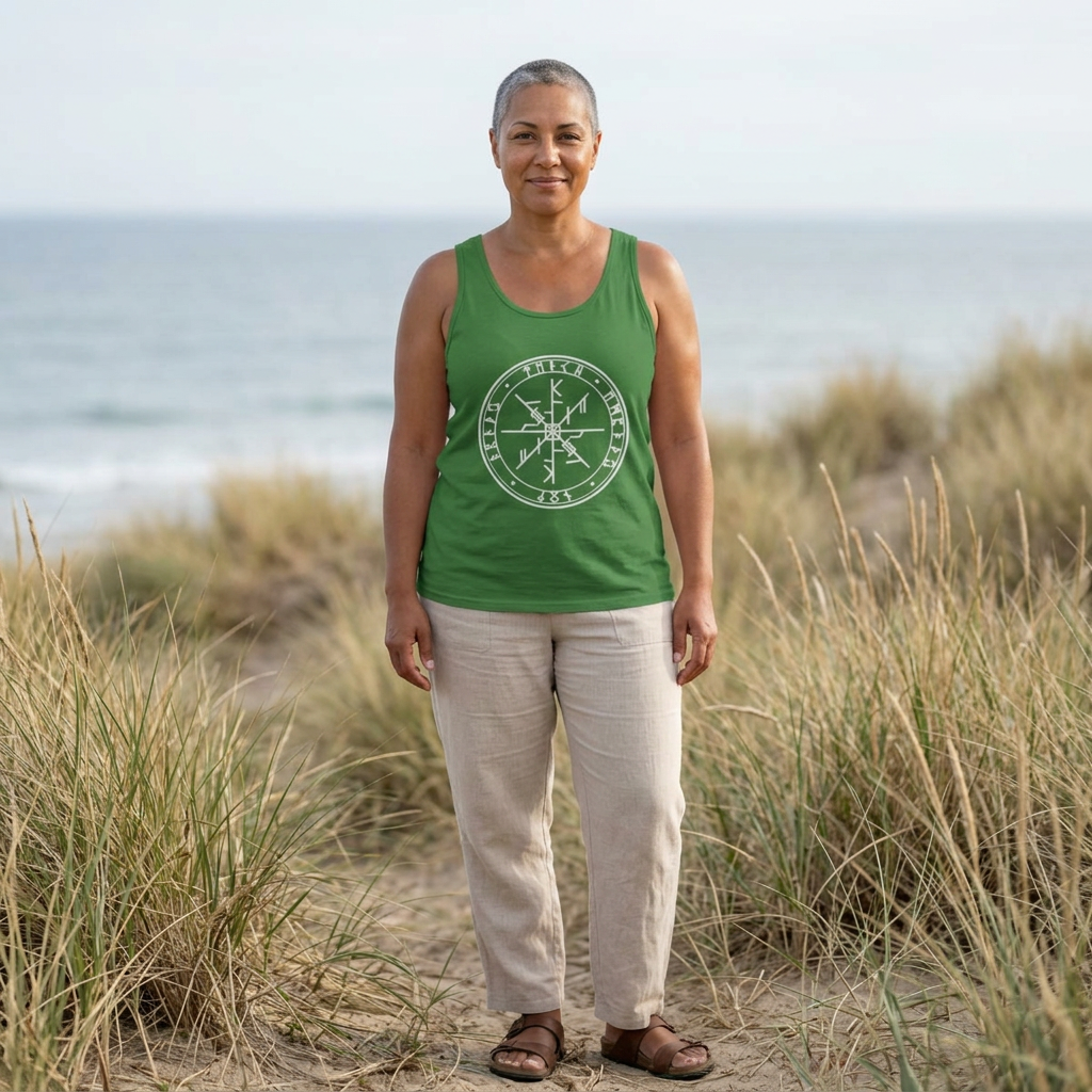 NET Custom Teach Empathy Bind Rune Unisex Tank Top