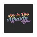 Car Magnet — "Joy Is The Agenda" Rainbow Retro Script