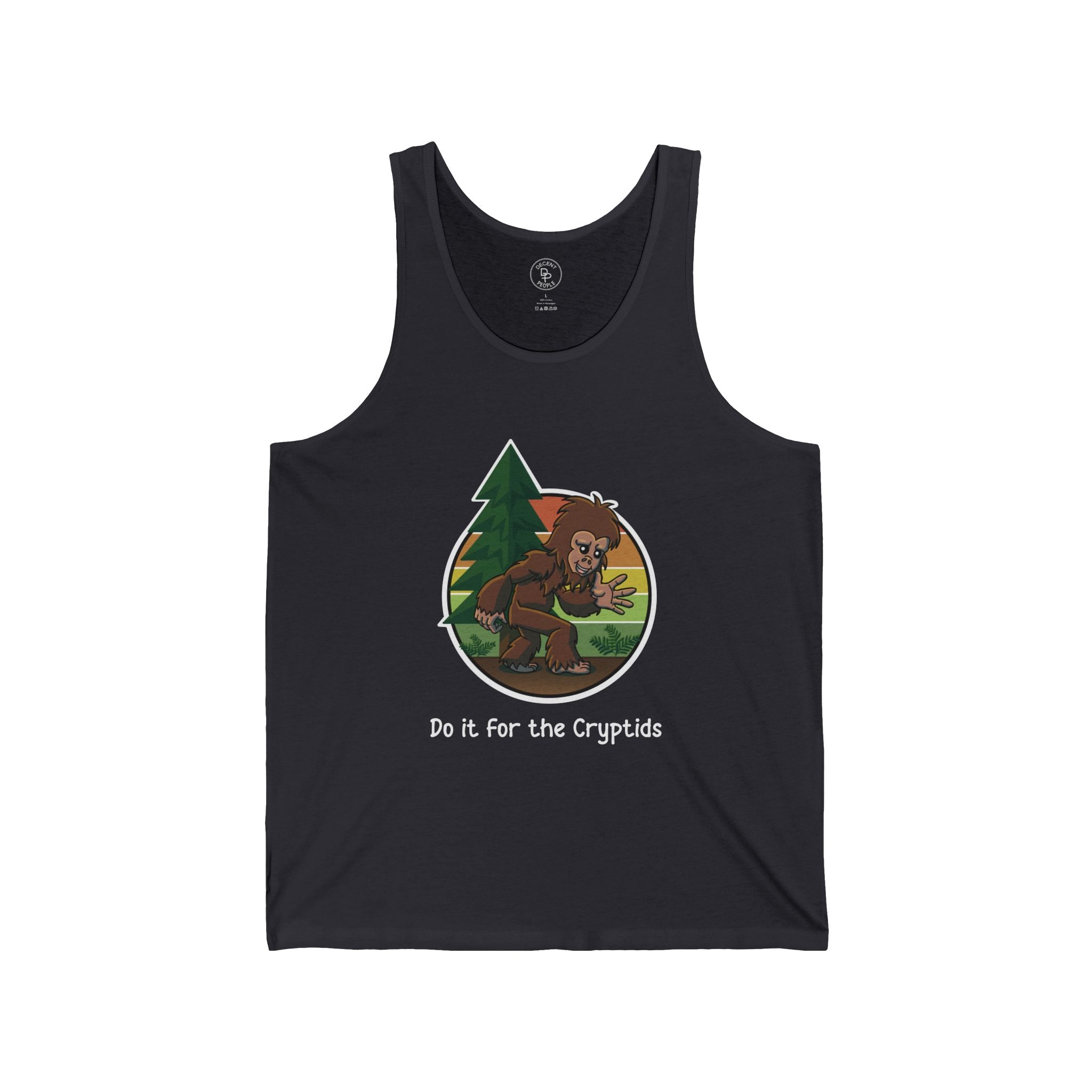 "Do it for the Cryptids" Earth Day Tank